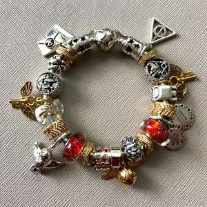 Pandora Harry Potter Bracelet with charms